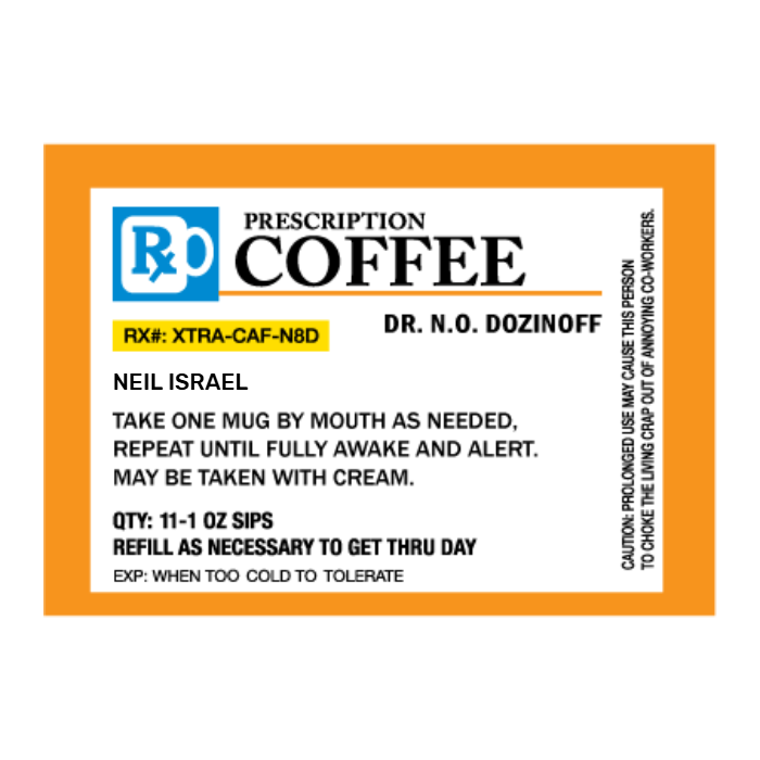 Prescription Coffee Mug
